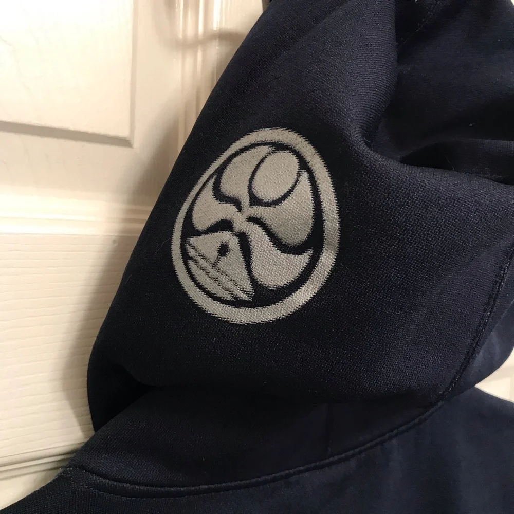 Hawaiian Island Creations HIC Surfboard Hoodie Navy
